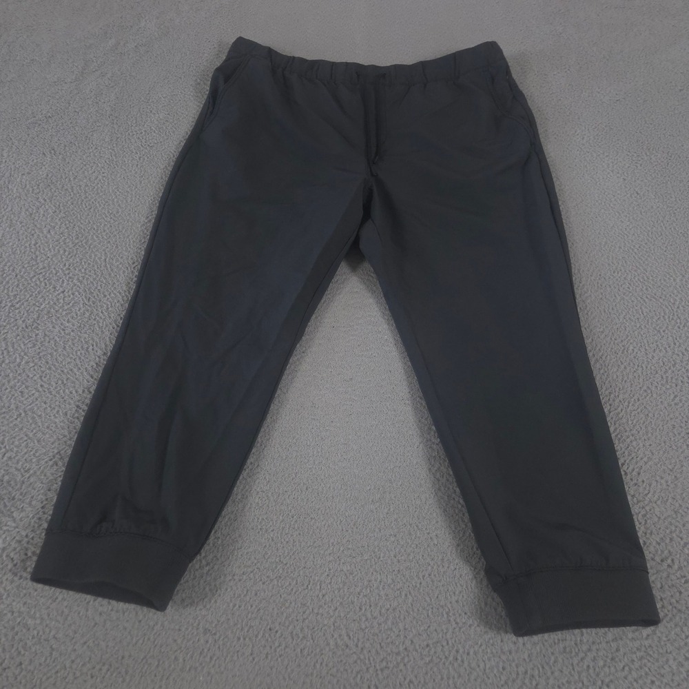 Old Navy Pants Mens XXL Black StretchTech Water-Repellent Joggers Tapered Leg